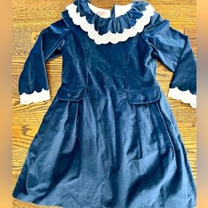 La Coqueta Girls Velvet Dress